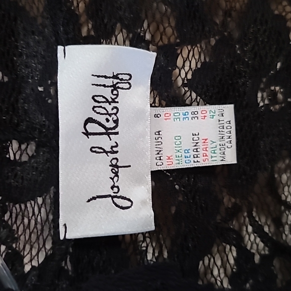 Joseph Ribkoff lace cover up size 8 - Picture 2 of 4